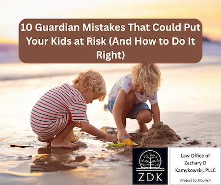 siblings playing on a beach: 10 Guardian Mistakes That Could Put Your Kids at Risk (And How to Do It Right)