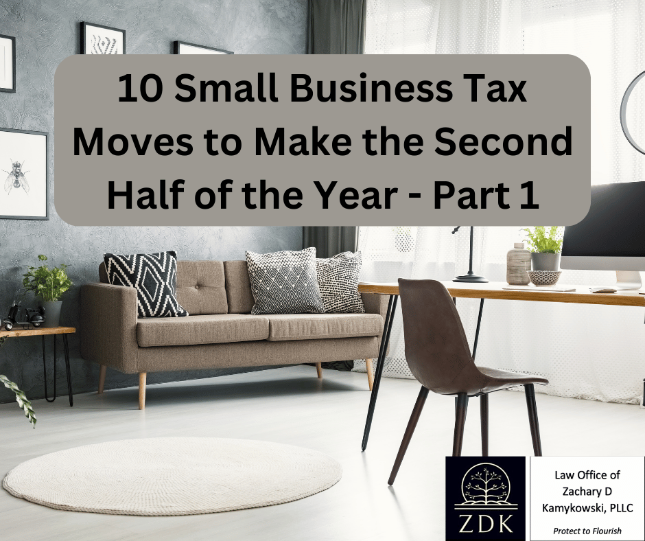 chic home office: 10 Small Business Tax Moves to Make the Second Half of the Year