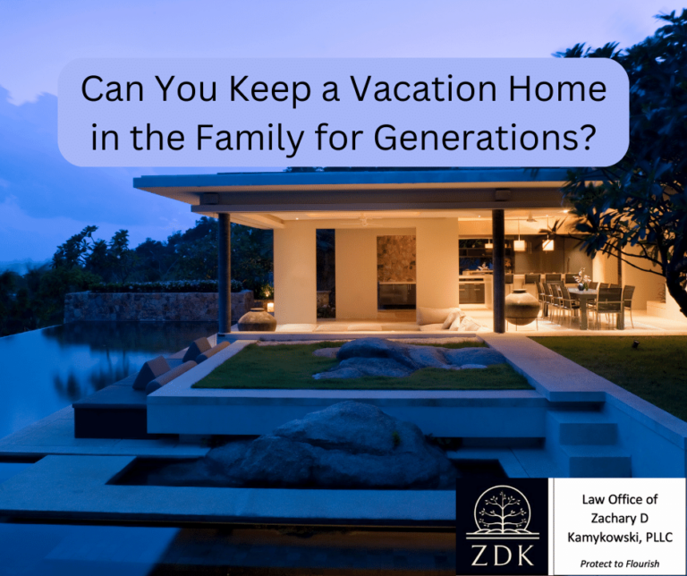 Can You Keep a Vacation Home in the Family for Generations