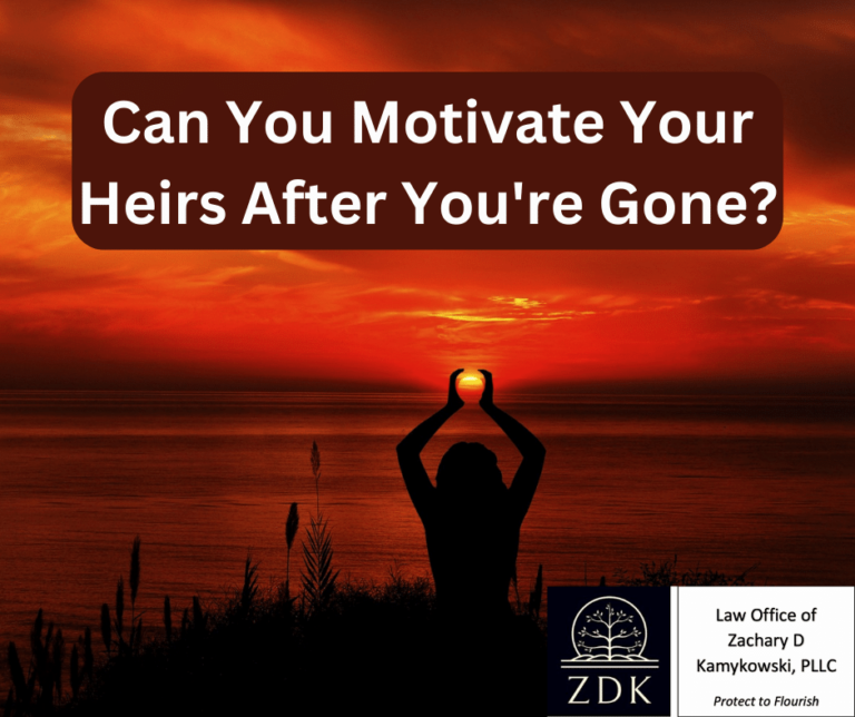 Can You Motivate Your Heirs After You're Gone