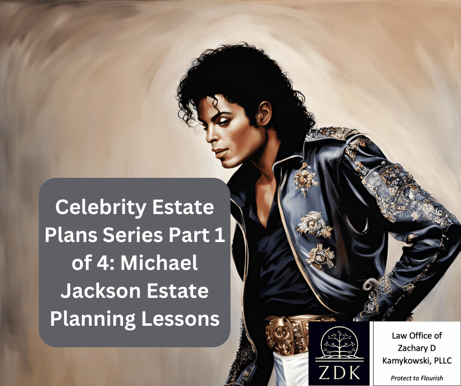 MJ drawing: Celebrity Estate Plans Series Part 1 of 4 Michael Jackson Estate Planning Lessons