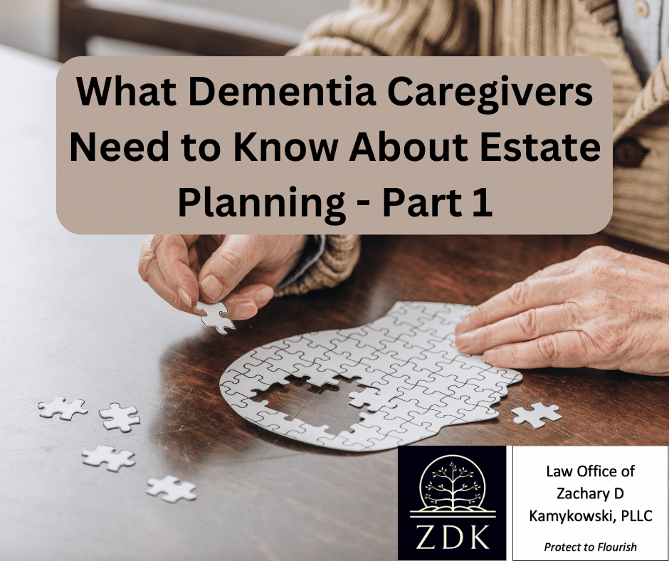older man putting together a puzzle: Dementia Caregivers part 1