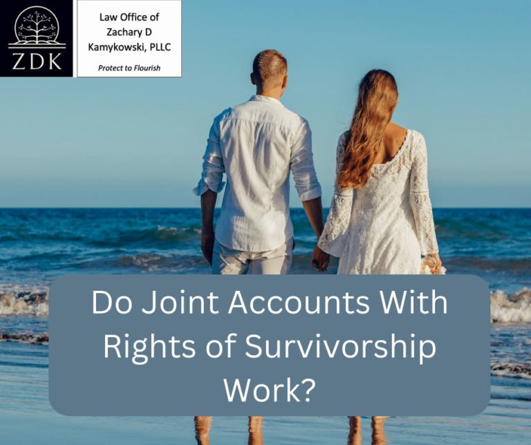 Do Joint Accounts With Rights of Survivorship Work