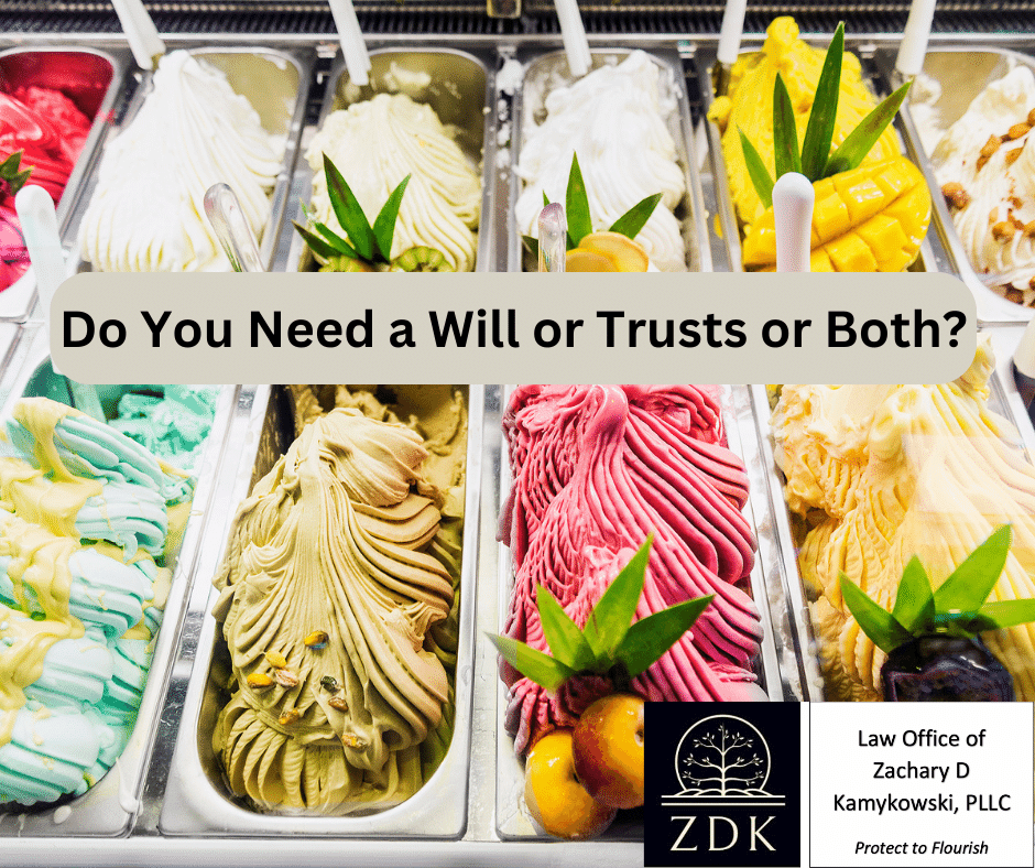 Gelato display case: Do You Need a Will or Trusts or Both?