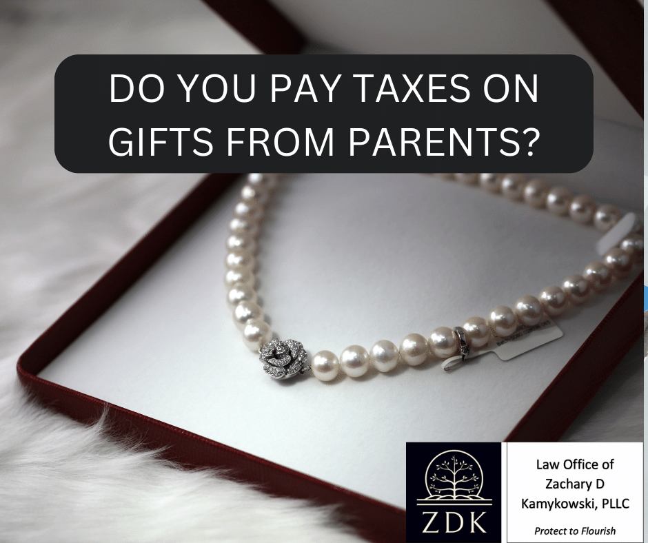 Do You Pay Taxes on Gifts From Parents