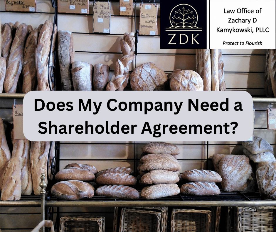 boulangerie display: Does My Company Need a Shareholder Agreement