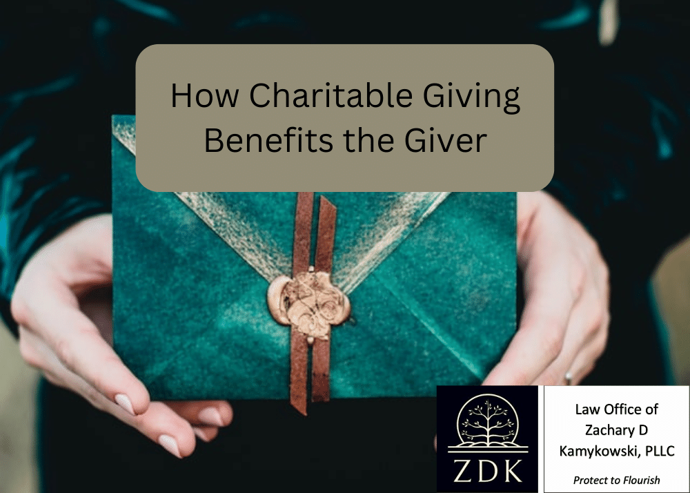 How Charitable Giving Benefits the Giver