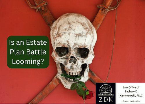 Is an Estate Plan Battle Looming