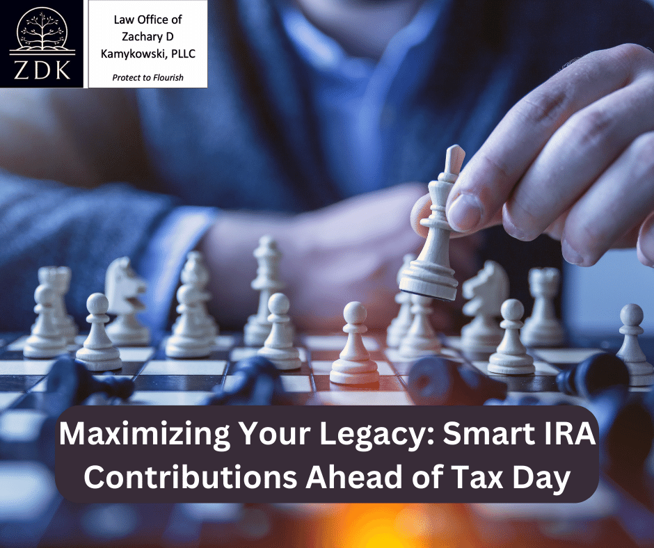 Bloke playing chess: Maximizing Your Legacy Smart IRA Contributions Ahead of Tax Day