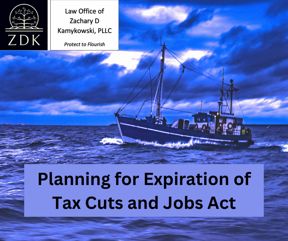 Planning for Expiration of Tax Cuts and Jobs Act