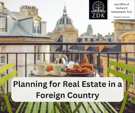Paris balcony city view: Planning for Real Estate in a Foreign Country