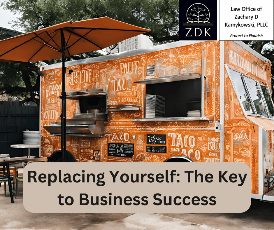 Taco shop: Replacing Yourself The Key to Business Success