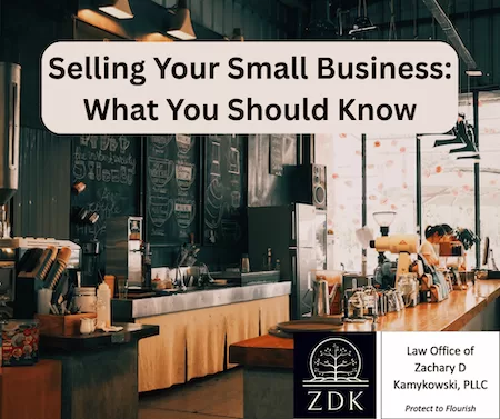 cafe counter: Selling Your Small Business What You Should Know