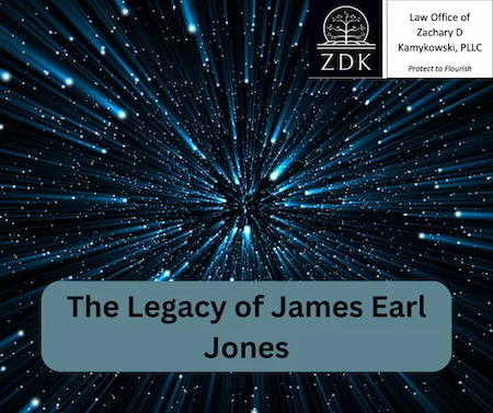 view from accelerating spaceship front window: The Legacy of James Earl Jones