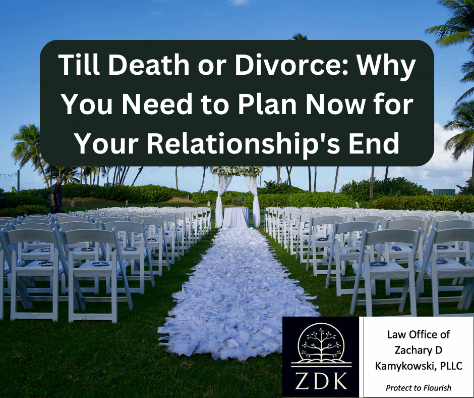 vacant wedding alter: Till Death or Divorce Why You Need to Plan Now for Your Relationship's End