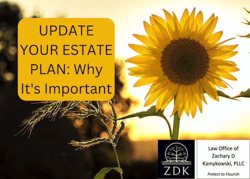 UPDATE YOUR ESTATE PLAN Why It's Important
