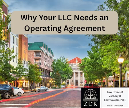small town main street: Why Your LLC Needs an Operating Agreement