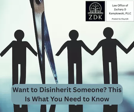 scissors snipping apart paper people chain: Want to Disinherit Someone This Is What You Need to Know