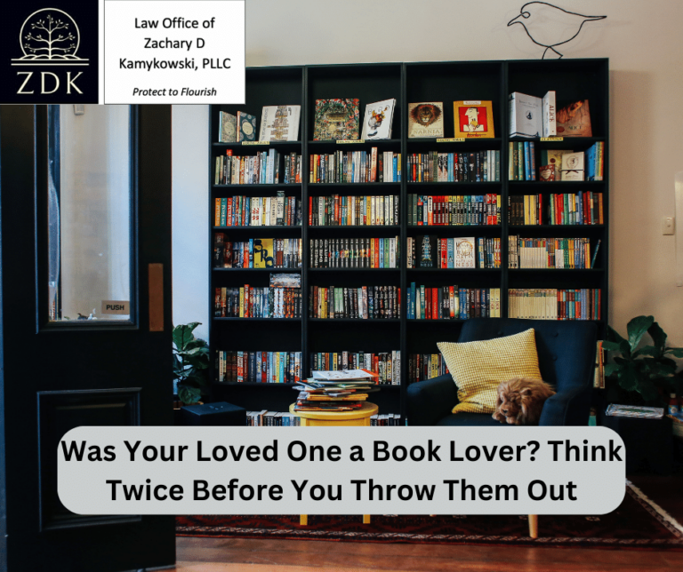 Was Your Loved One a Book Lover Think Twice Before You Throw Them Out