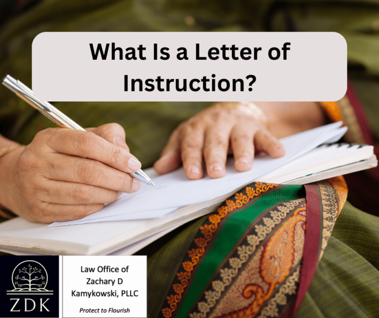 What Is a Letter of Instruction