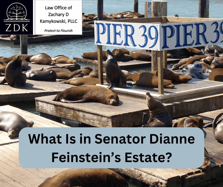 Sea Lions at Pier 39: What Is in Senator Dianne Feinstein’s Estate