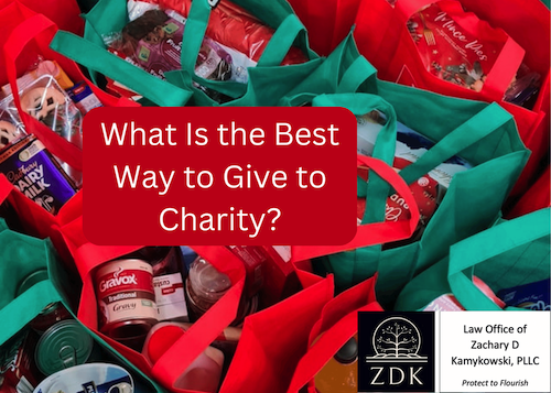 What Is the Best Way to Give to Charity
