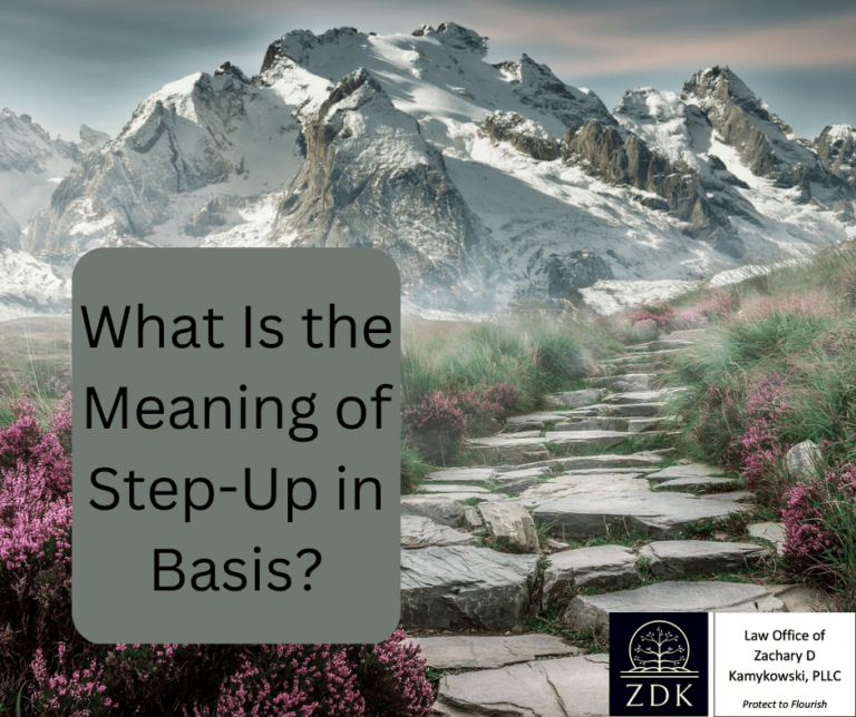 What Is the Meaning of Step-Up in Basis
