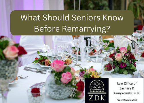 What Should Seniors Know before Remarrying