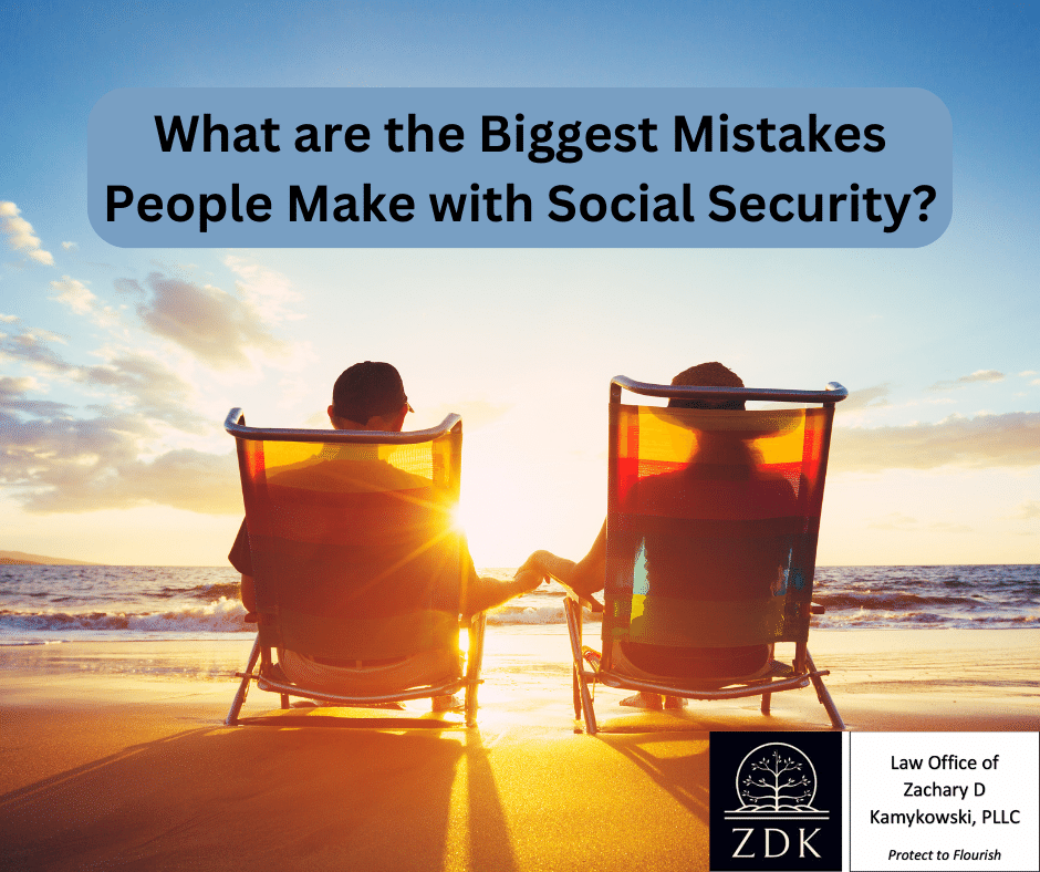 What are the Biggest Mistakes People Make with Social Security