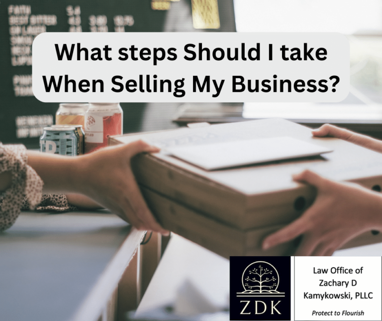 What steps Should I take When Selling My Business
