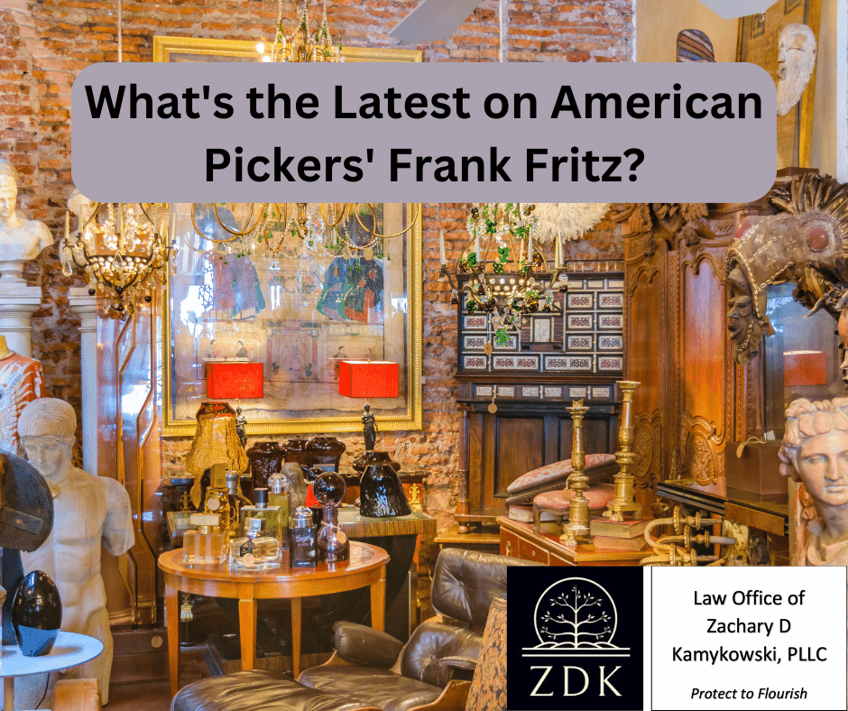 antique shop: What's the Latest on American Pickers' Frank Fritz