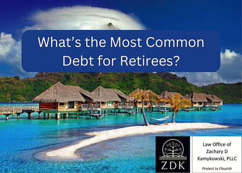 What’s the Most Common Debt for Retirees