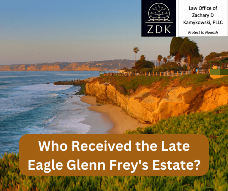 Who Received the Late Eagle Glenn Frey's Estate